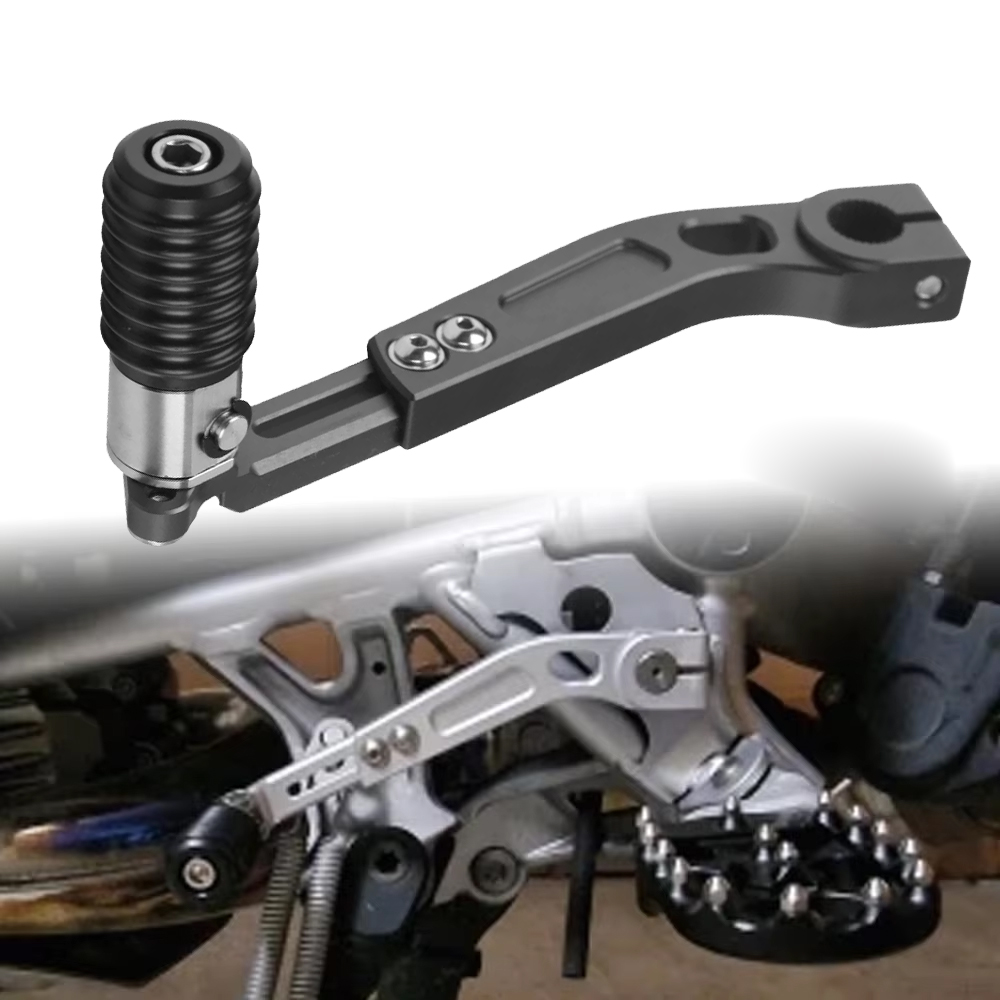 Motorcycle Gear Adventure - Motorrad Aluminium Verstellbare Falten Getriebe Shifter