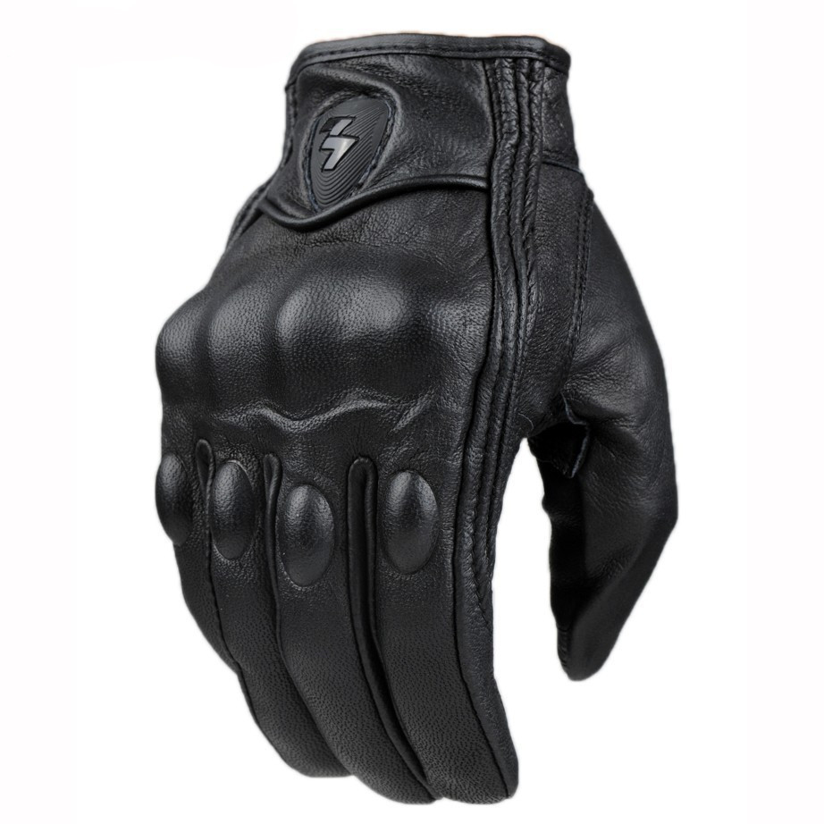 Motorcycle Gear Full Set - 2025, Motorradhandschuhe, Ziegenleder, Touchscreen, für Herren