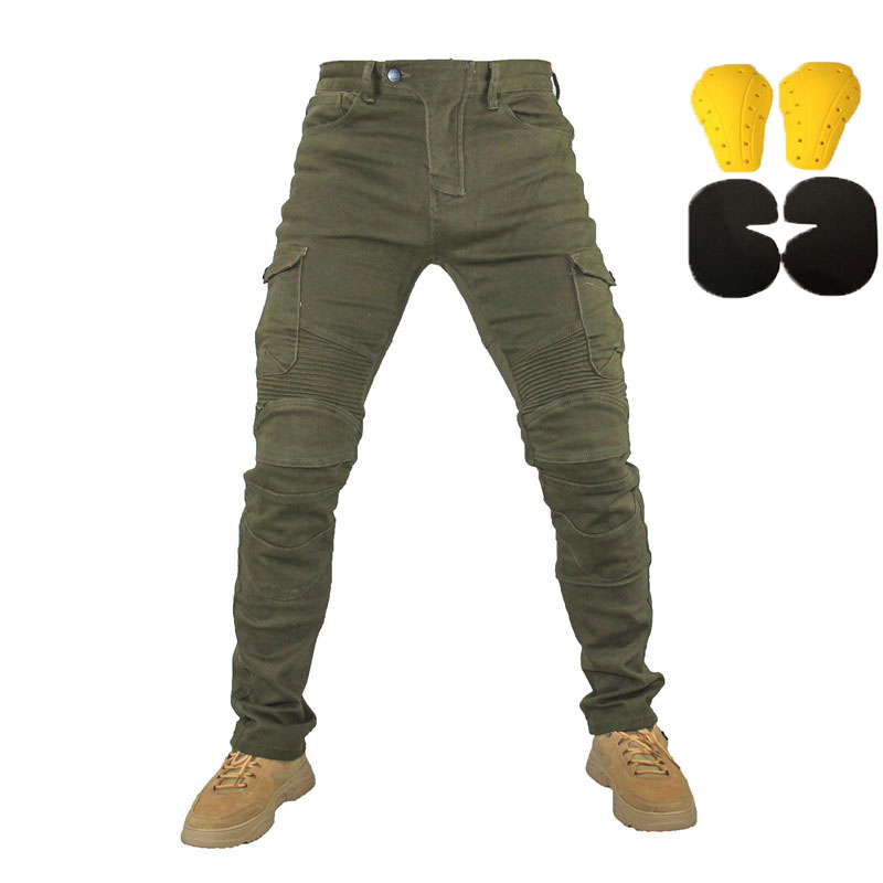Motorcycle Gear Jeans - Motorrad Jeans Pantalones Motocicleta Hombre Featherbed