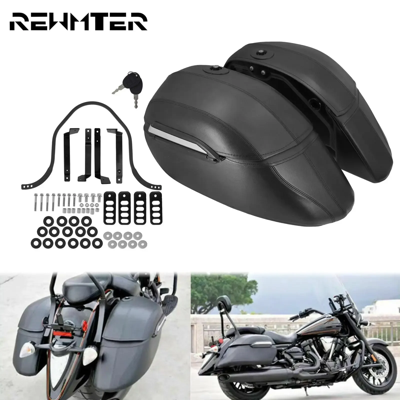 Motorcycle Gear Backpack - Motorrad Harte Taschen Satteltaschen Stamm Gepäck
