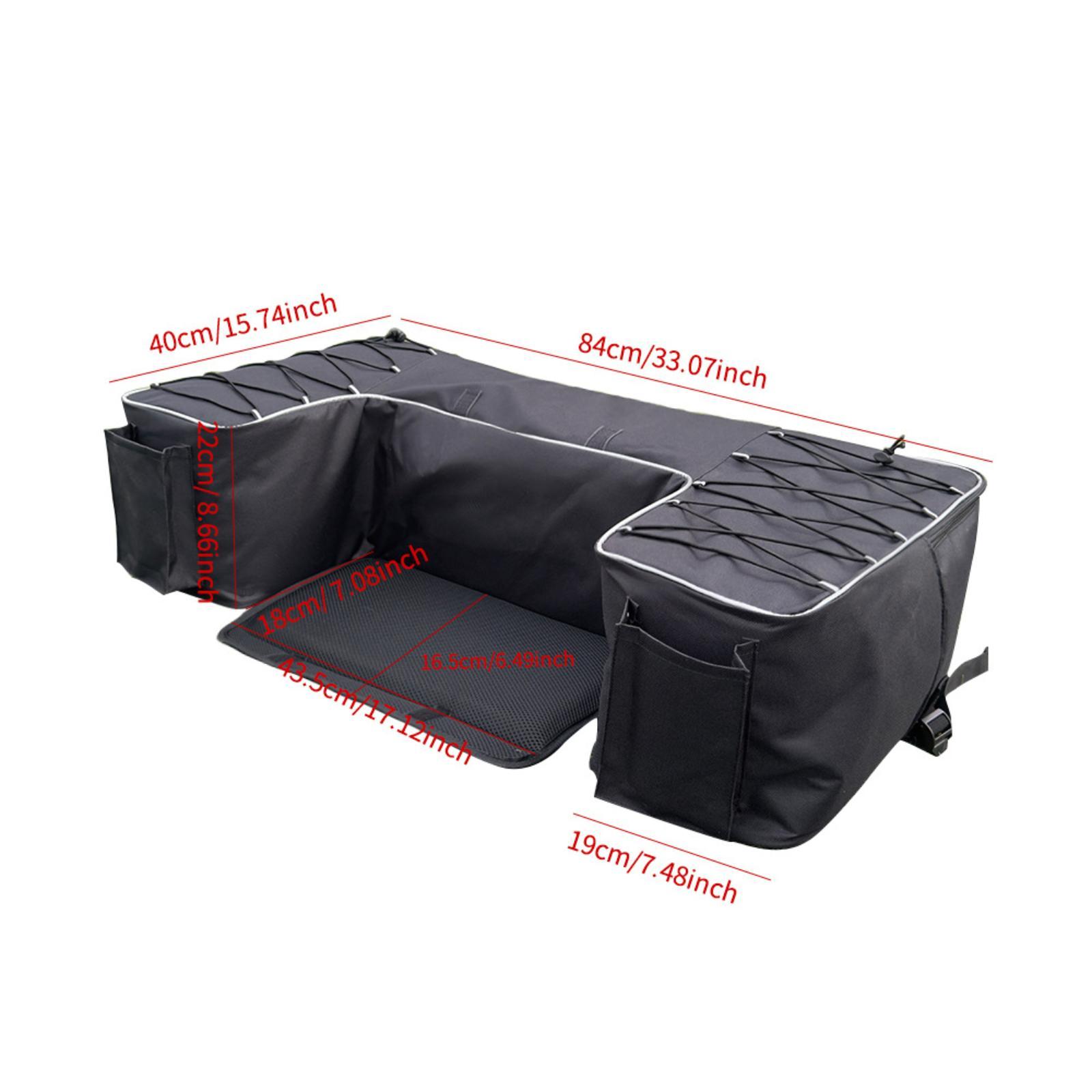 Motorcycle Gear Organizer - Motorrad-Aufbewahrungstasche Hochleistungs-Wasserdichte Seitentaschen-Organizer für Motorradausrüstung und