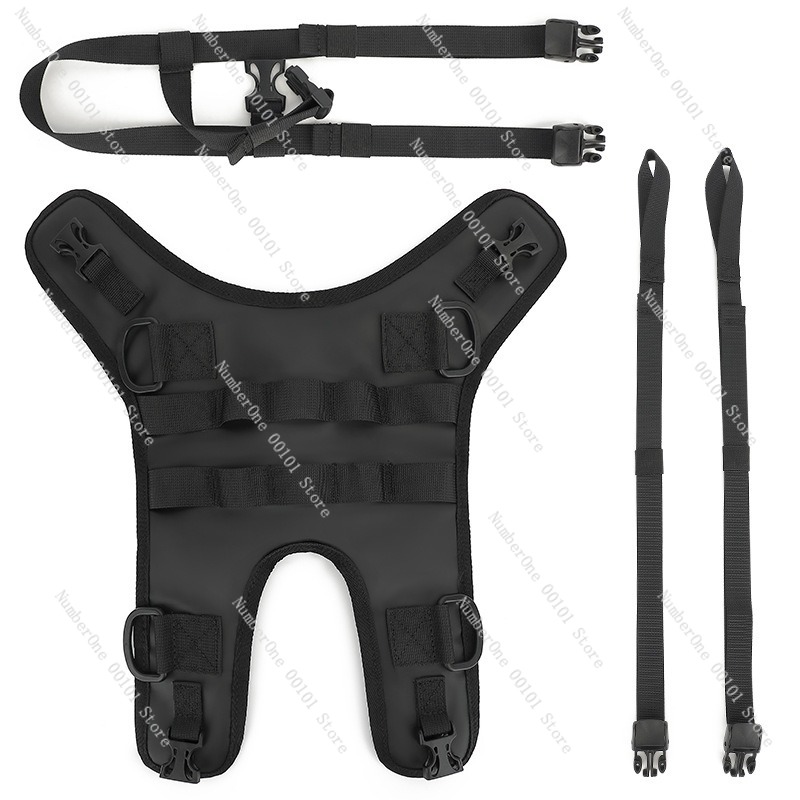 Motorcycle Gear Organizer - Universelle Motorrad-Tankrucksack-Halterung Taktische Tank-Weste Multifunktionale Ausrüstungsgurte