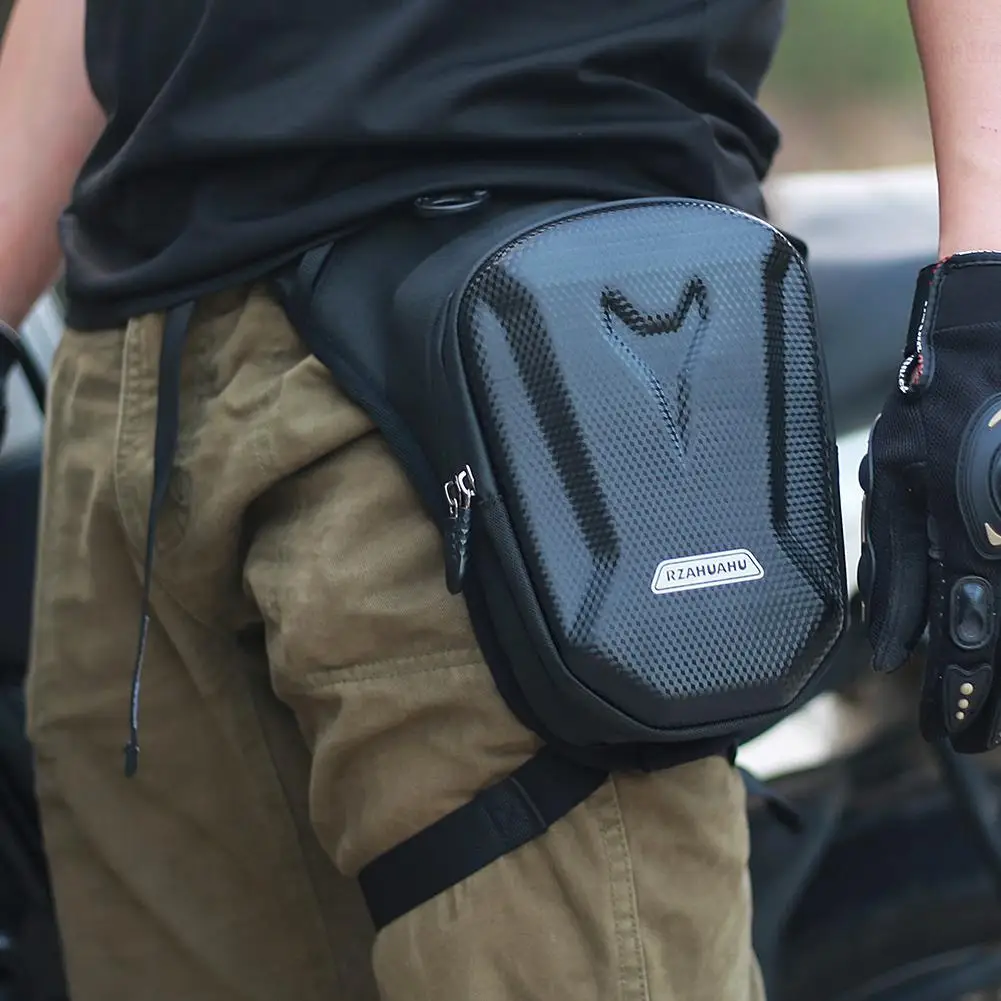 Motorcycle Gear Backpack - Motorrad Drop Taille Bein Tasche EVA