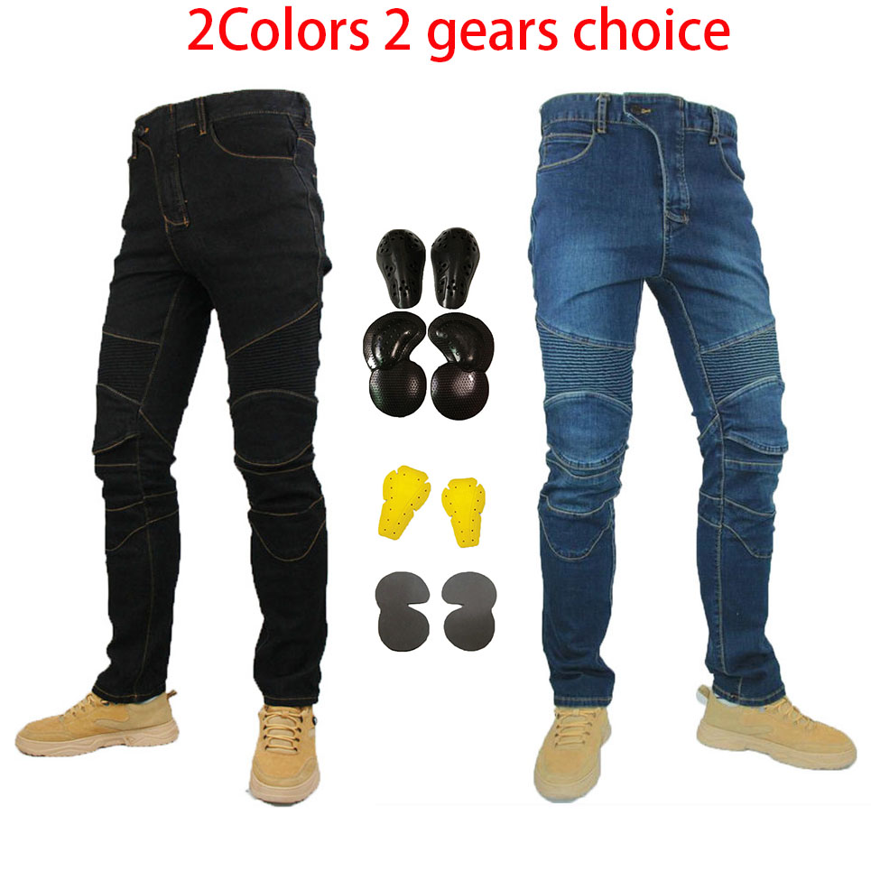 Motorcycle Gear Jeans - Marke Neue 4 Saison Motorrad Freizeit