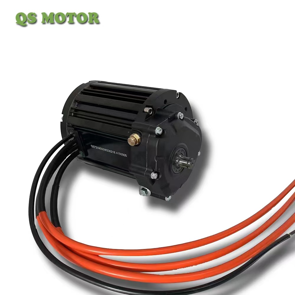Gearbox Motorcycle - QS 138 V3 90H 4000W Hochleistungs-Elektromotorrad-Moped