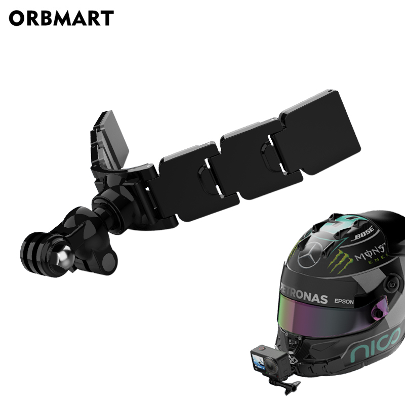 Motorcycle Gear Full Set - Motorrad-Integralhelm-Kinnhalterung für GoPro Hero 12 11