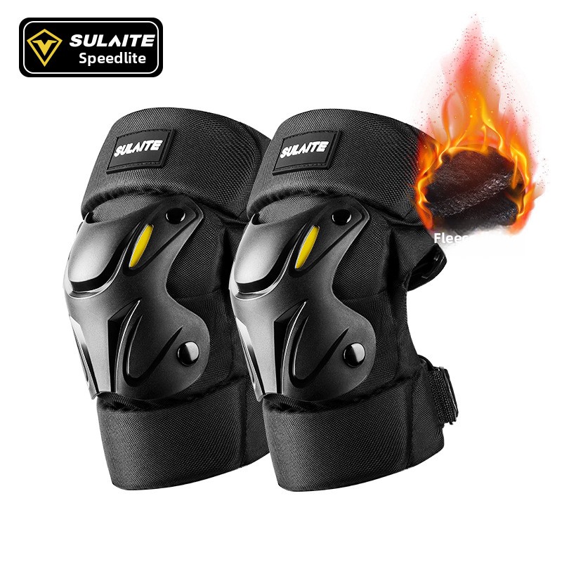 Motorcycle Gear Full Set - Motorrad-Knieschützer, Ellbogenschützer, vierteilige Schutzausrüstung, kompletter Satz