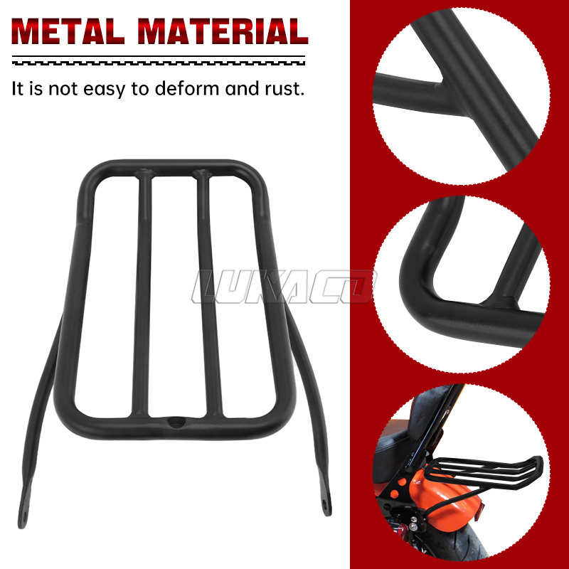 Schwarze Motorrad Eisen Passag – Motorcycle Gear Rack Bewertung und Preis