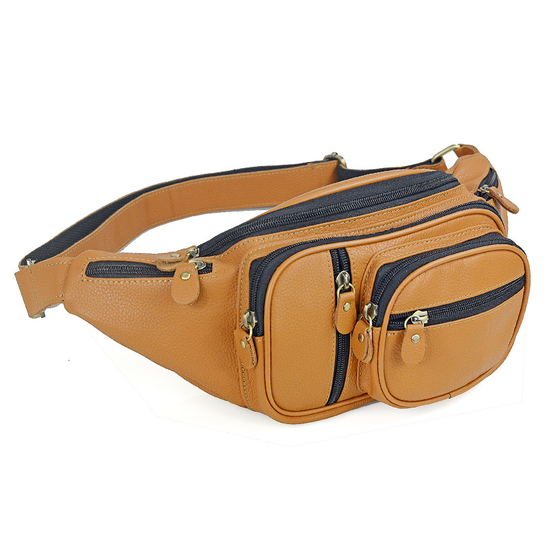 Männer Echt leder Taillen pack – Motorcycle Gear Backpack Bewertung und Preis