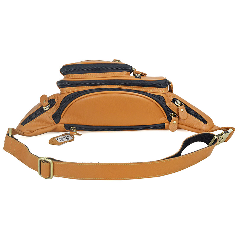 Männer Echt leder Taillen pack – Motorcycle Gear Backpack Bewertung und Preis