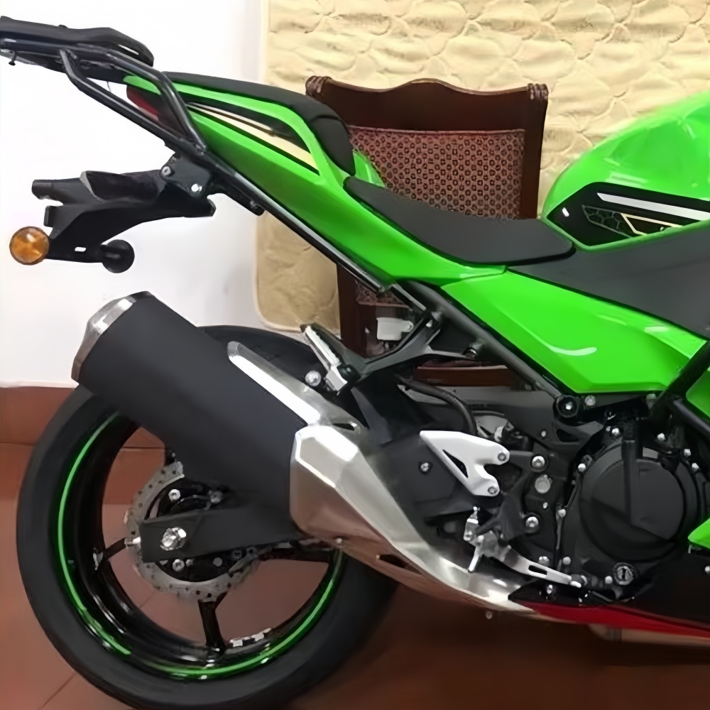 Für Ninja 400 Z400 18-24 Hinte – Motorcycle Gear Rack Bewertung und Preis