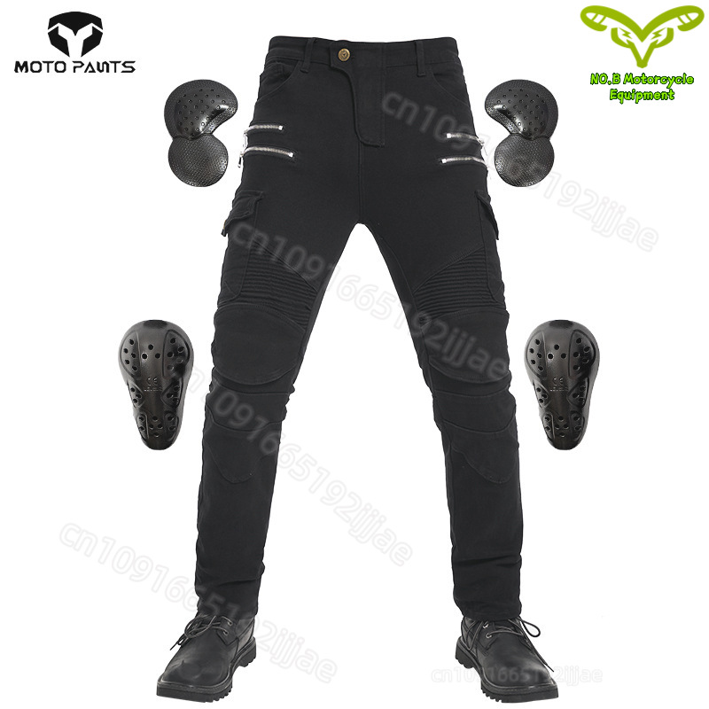 Neue Motocross-Hose im Metall- – Motorcycle Gear Jeans Bewertung und Preis