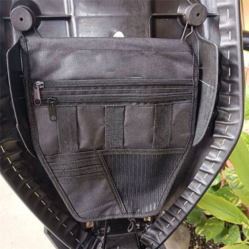 A04E-Gear Motorrad-Sitztasche  – Motorcycle Gear Organizer Bewertung und Preis