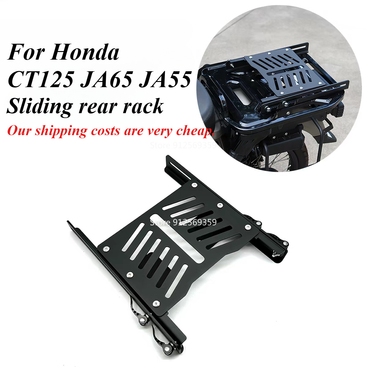 Für Honda CT125 JA65 JA55 Moto – Motorcycle Gear Rack Bewertung und Preis